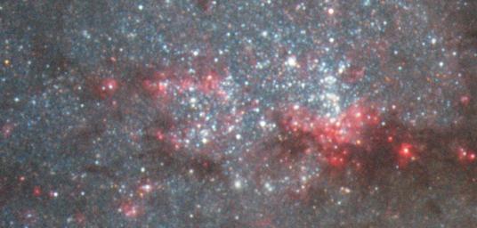 galaxie ra 13 29 52 dec +47 11 40 constelatia canes venatici 31M ani lumina distanta - aceasta imagine este o parte din imaginea intreaga in marime naturala cu maximum de detaliu