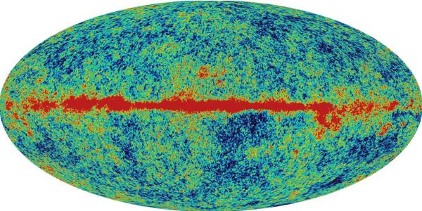 radiatia cosmica de fond-cerul la 61GHz