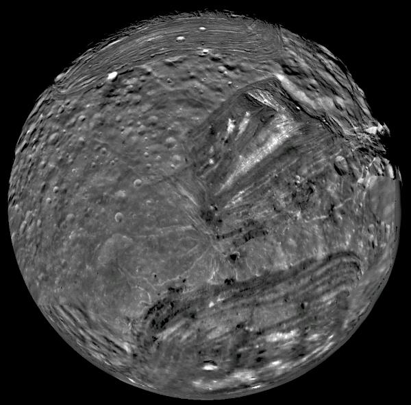 dre pe luna Miranda a planetei Uranus