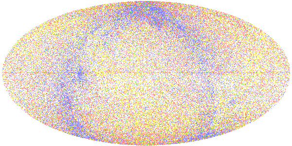 harta stelara cu toate 118218 stele din lista hipparcos