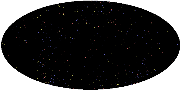 harta stelara cu cele mai luminoase 1000 stele din lista hipparcos