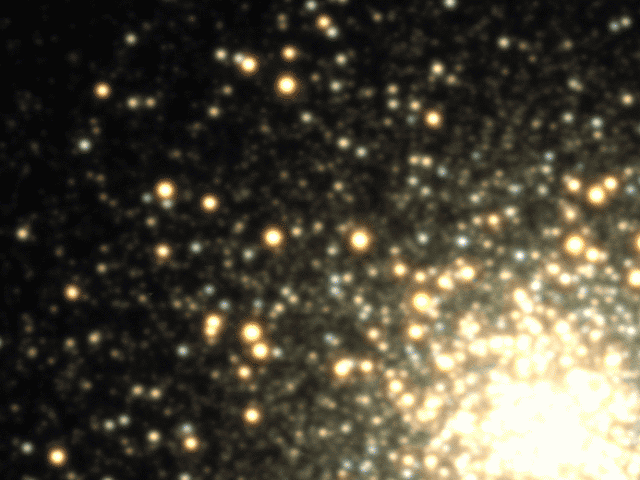 stele pulsatoare in M3 aproape de Arcturus pe cer