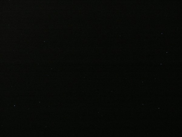 Constelaia zodiacal Leu i Ursa Major vzute de la latitudine 45 nord, 280 m altitudine n luna prier 7514 (aprilie 2006)