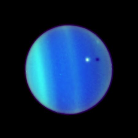 planeta Uranus i luna Ariel, 26 cuptor 7514 (26 iulie 2006)